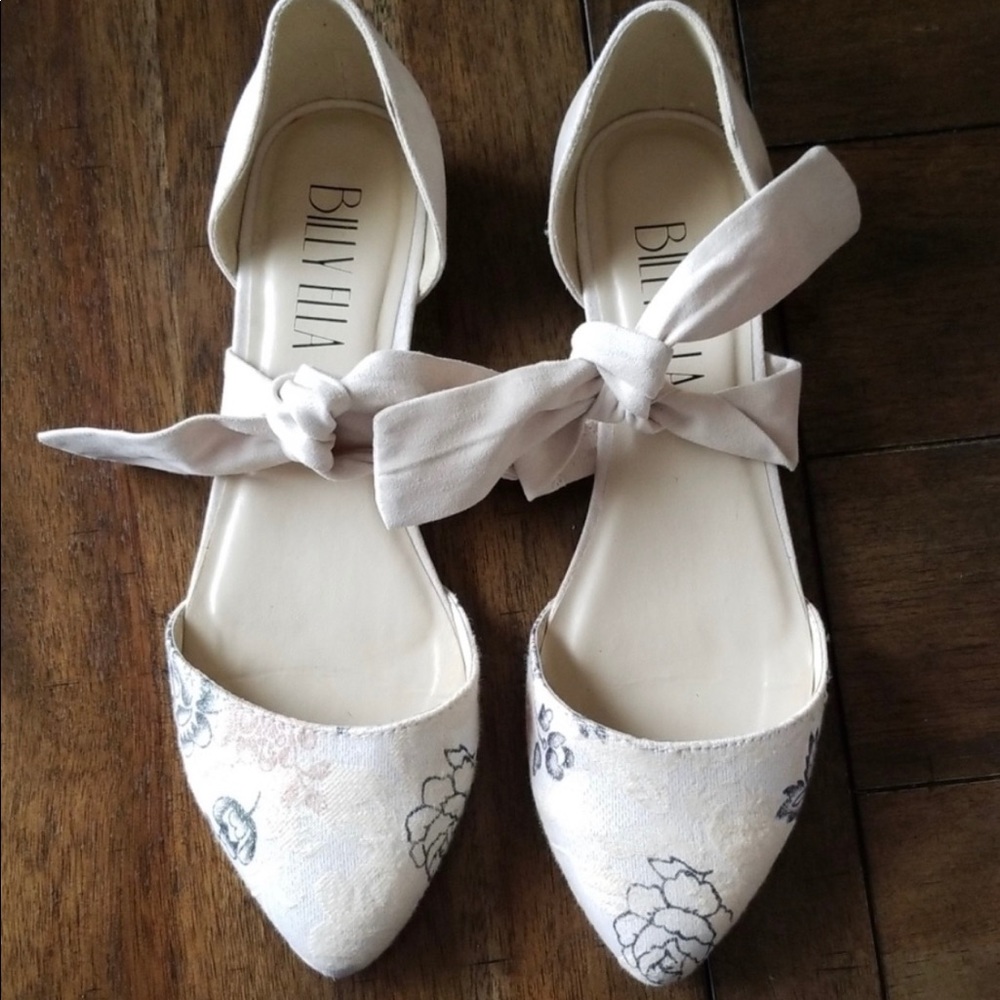 Billy Ella D’Orsay Anthropologie flats GUC